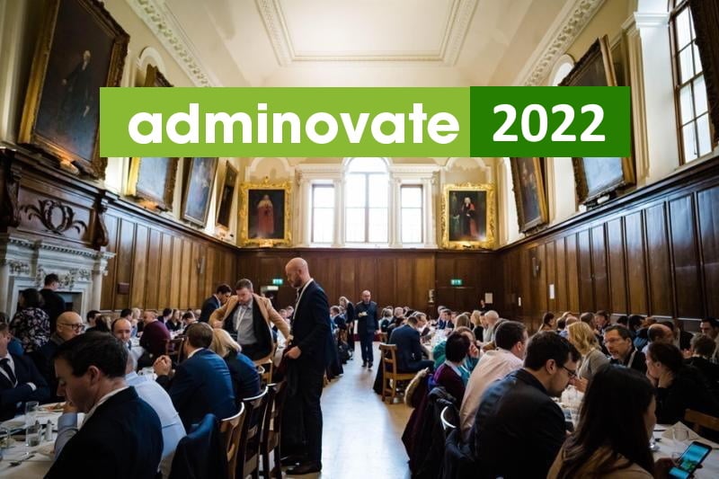 Adminovate 2022 - we're back in person!